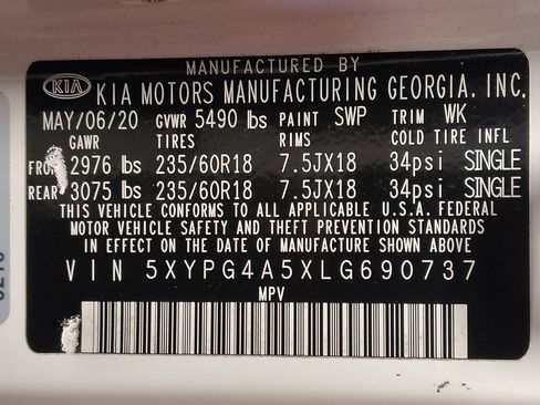 Used 2020 Kia Sorento LX image 33