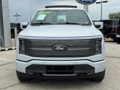 Used 2025 Ford F150 Lightning Lariat w/ Max Trailer Tow Package AWD/4WD image 2