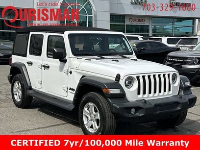 Certified 2022 Jeep Wrangler Unlimited Sport