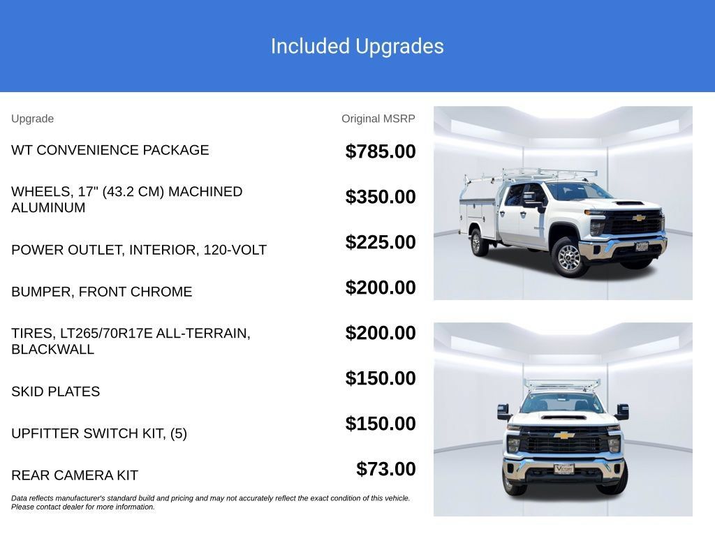 New 2026 Chevrolet Silverado 2500 W/T w/ WT Convenience Package AWD/4WD image 3