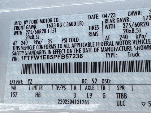 Certified 2023 Ford F150 Lariat AWD/4WD image 35