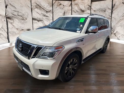 Used 2017 Nissan Armada Platinum w/ Captain Seat Package RWD image 1
