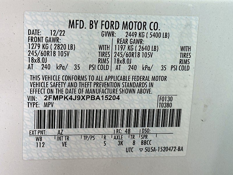 Used 2023 Ford Edge SEL w/ Convenience Package AWD/4WD image 31