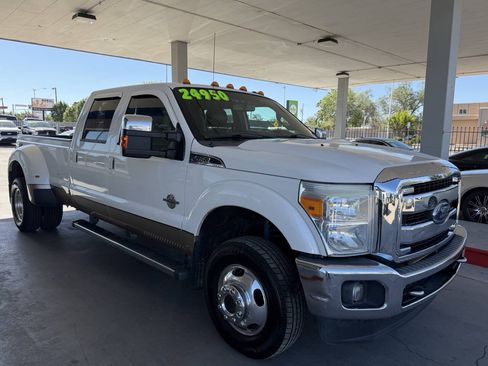 Used 2013 Ford F350 Lariat w/ Lariat Ultimate Pkg AWD/4WD image 2