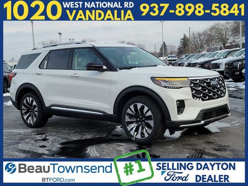 New 2026 Ford Explorer Platinum w/ LUX Leather Package image 1