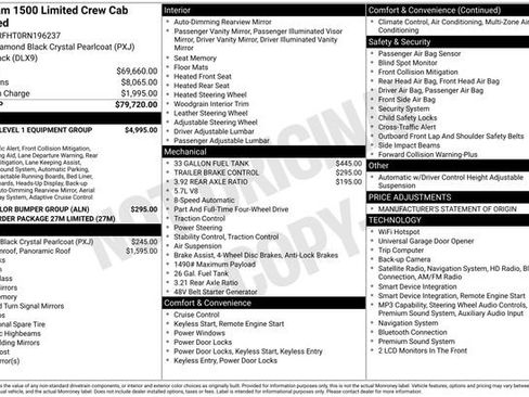 Used 2024 RAM 1500 Limited AWD/4WD image 25