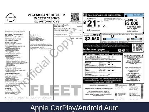 Used 2024 Nissan Frontier SV image 5