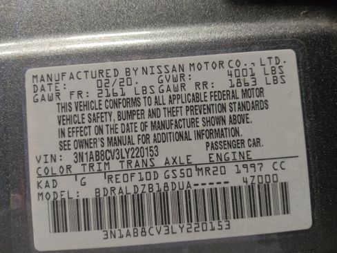 Used 2020 Nissan Sentra SV FWD image 33