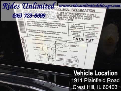 Used 2004 Jeep Wrangler X w/ Convenience Group AWD/4WD image 12