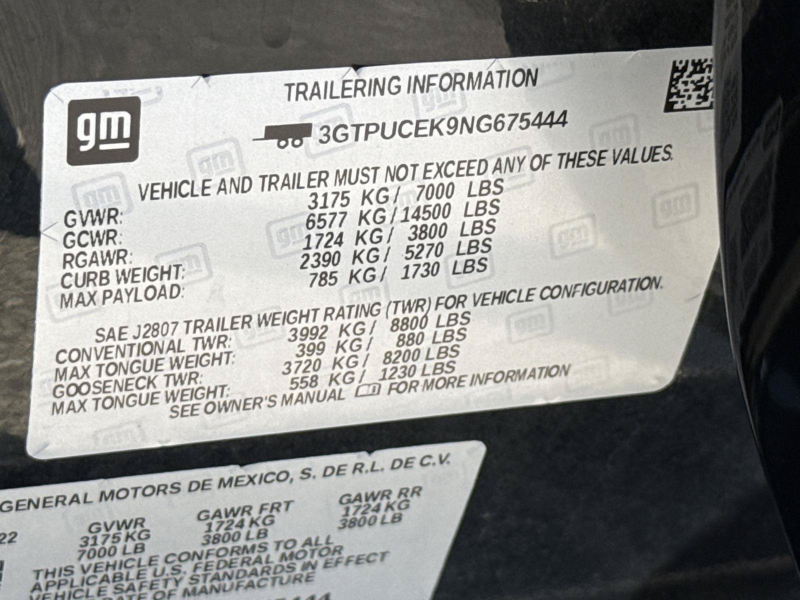 Used 2022 GMC Sierra 1500 Elevation w/ LPO, Elevation Black Package AWD/4WD image 13