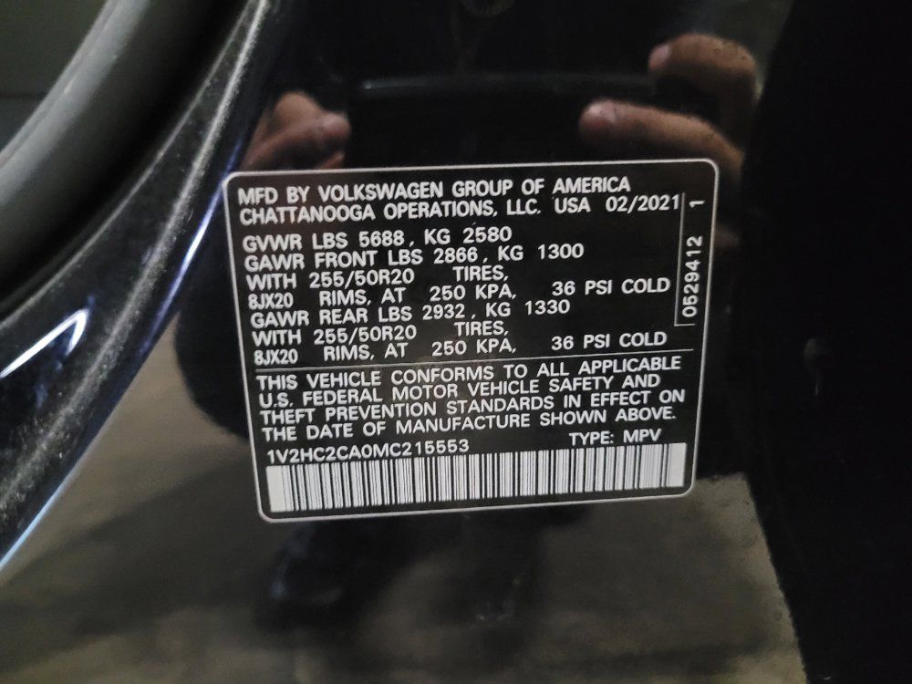 Used 2021 Volkswagen Atlas Cross Sport SE AWD/4WD image 33