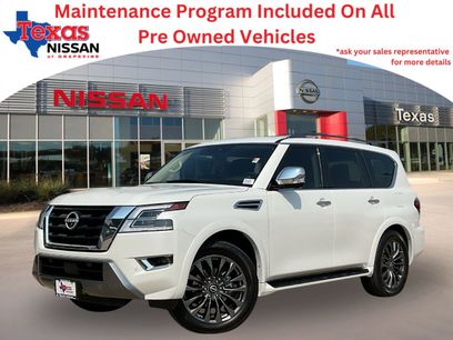 Used 2023 Nissan Armada Platinum w/ Captain's Chairs Package