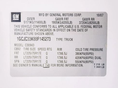 Used 2008 Chevrolet Silverado 3500 LT image 28