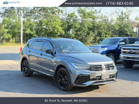 Used 2022 Volkswagen Tiguan SE R-Line AWD/4WD image 1