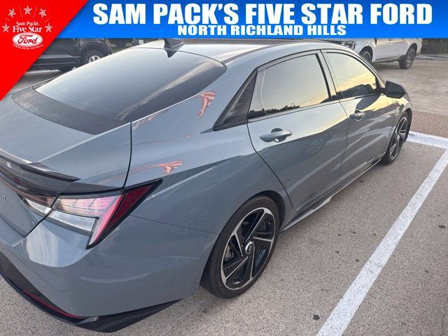 Used 2022 Hyundai Elantra N Line w/ Cargo Package FWD image 4