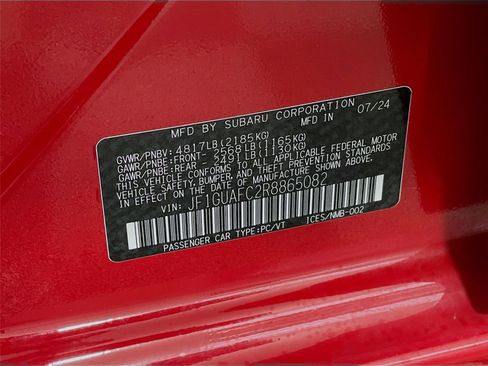 Certified 2024 Subaru Impreza 2.0i Sport AWD/4WD image 34