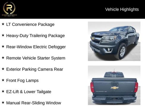 Used 2017 Chevrolet Colorado LT w/ LT Convenience Package image 9