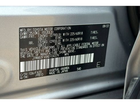 Used 2022 Toyota RAV4 SE w/ Weather & Moonroof Package AWD/4WD image 29