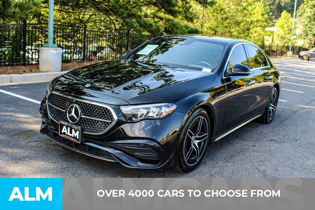 Used 2025 Mercedes-Benz E 450 4MATIC Sedan w/ Winter Package image 2