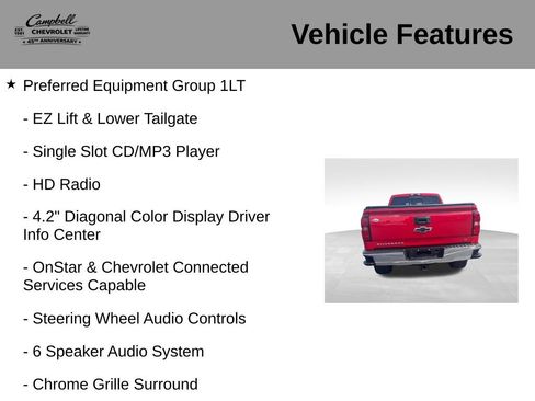 Used 2018 Chevrolet Silverado 1500 LT w/ LT Fleet Plus Package AWD/4WD image 16