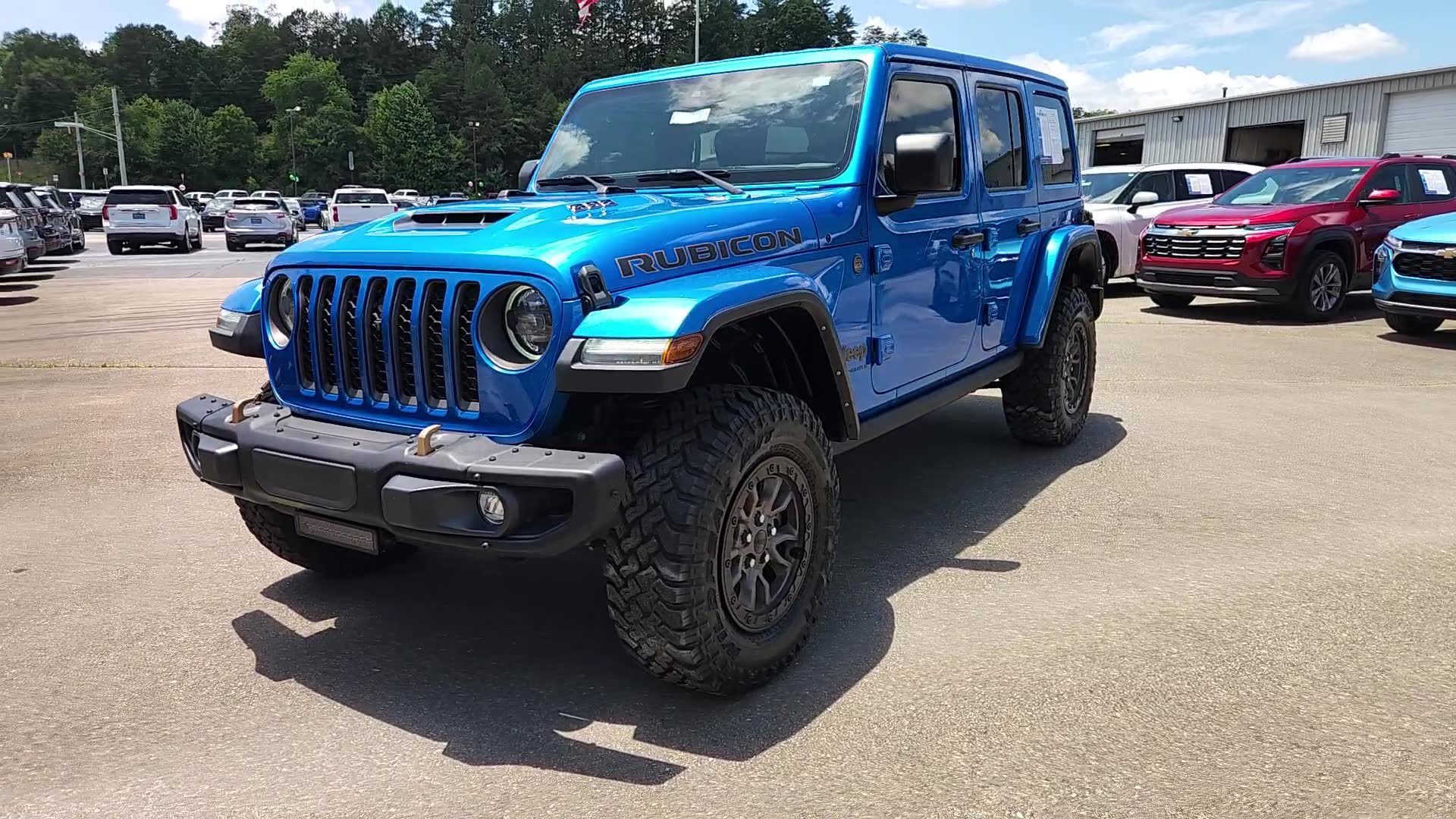 Used 2023 Jeep Wrangler Unlimited Rubicon 392 w/ Trailer Tow Package AWD/4WD image 2