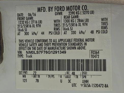 Used 2016 Ford Transit Connect XLT FWD image 44