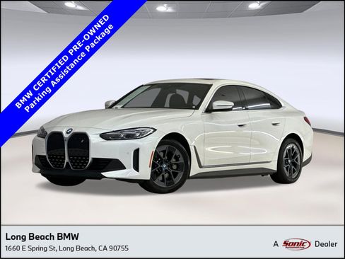 Certified 2023 BMW i4 eDrive35 w/ Premium Package RWD image 1