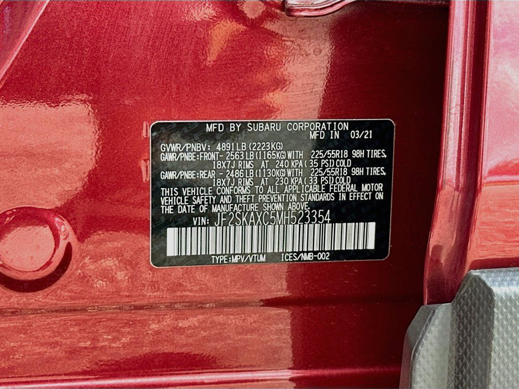 Used 2021 Subaru Forester Touring w/ Popular Package #2 AWD/4WD image 33