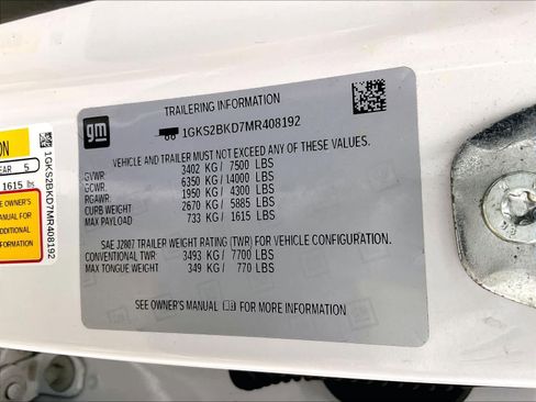 Used 2021 GMC Yukon SLT w/ SLT Premium Package AWD/4WD image 37