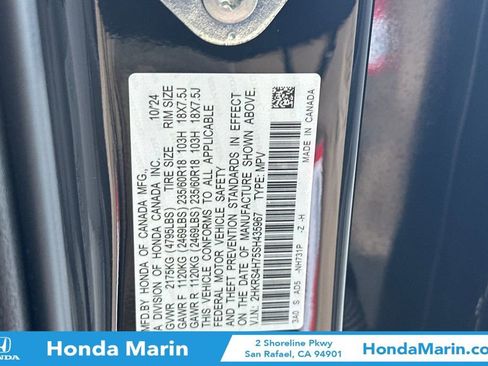 Certified 2025 Honda CR-V EX-L image 37