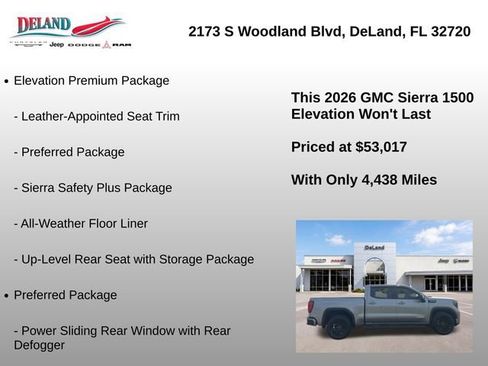 Used 2026 GMC Sierra 1500 Elevation w/ Elevation Premium Package AWD/4WD image 30