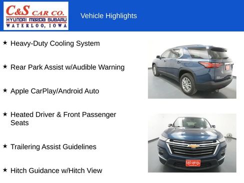 Used 2022 Chevrolet Traverse LT AWD/4WD image 13