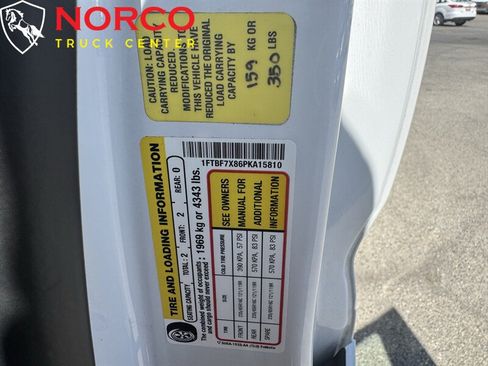 Used 2023 Ford Transit 350 148 High Roof Extended w/ Fleet Safety Package RWD image 24