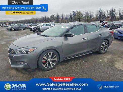 Used 2017 Nissan Maxima Platinum FWD image 1