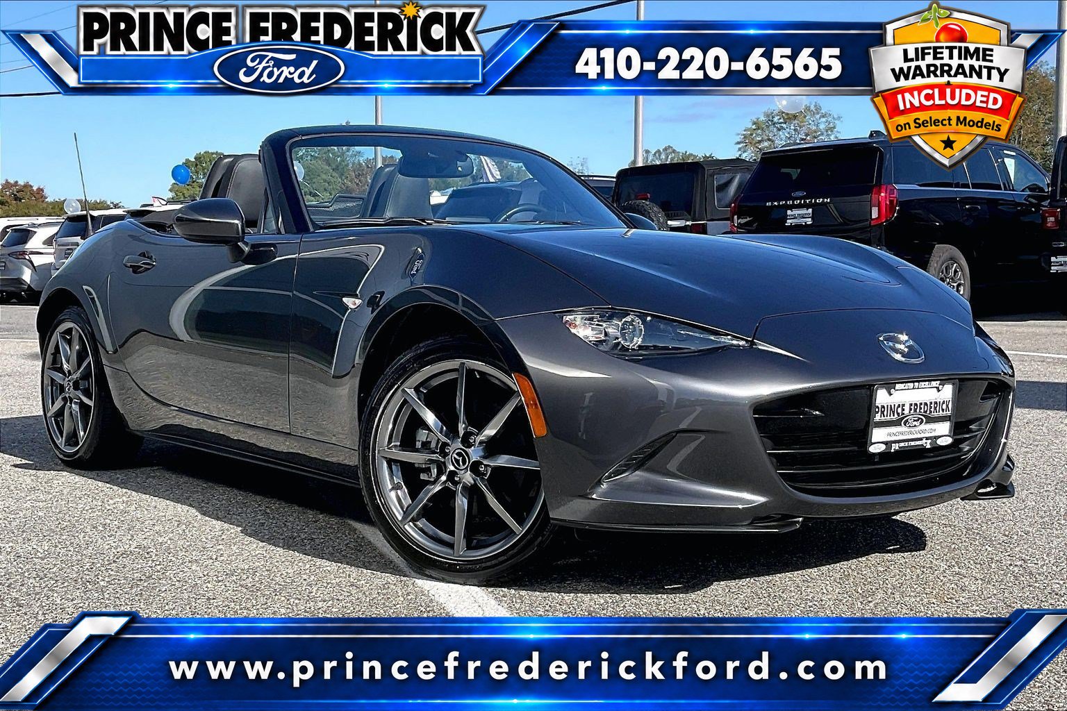 Used 2021 MAZDA MX-5 Miata Grand Touring RWD image 1