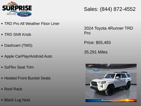 Used 2024 Toyota 4Runner TRD Pro AWD/4WD image 30