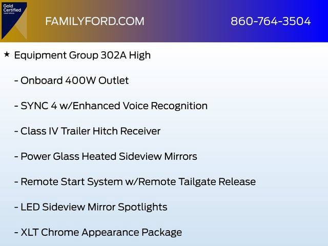 Certified 2023 Ford F150 XLT w/ Equipment Group 302A High AWD/4WD image 6