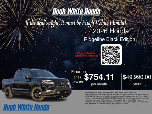 New 2026 Honda Ridgeline Black Edition image 7