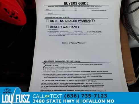 Used 2024 Subaru Solterra Touring image 35