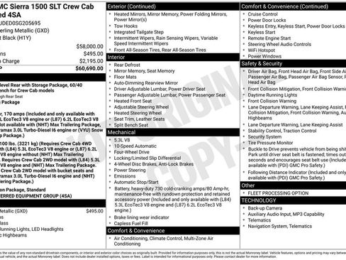 Certified 2025 GMC Sierra 1500 SLT AWD/4WD image 5