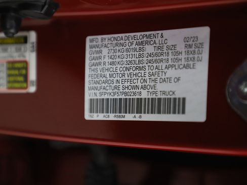 Used 2023 Honda Ridgeline RTL image 27