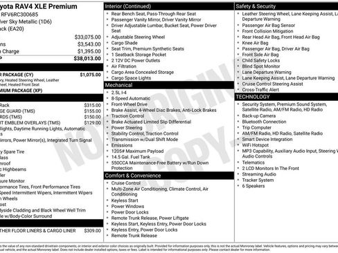 Used 2024 Toyota RAV4 XLE Premium w/ Weather Package FWD image 9