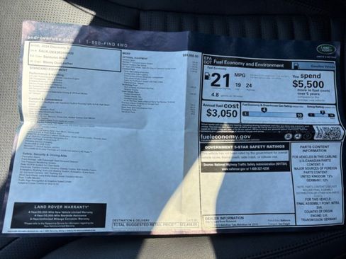 Certified 2024 Land Rover Discovery S AWD/4WD image 25