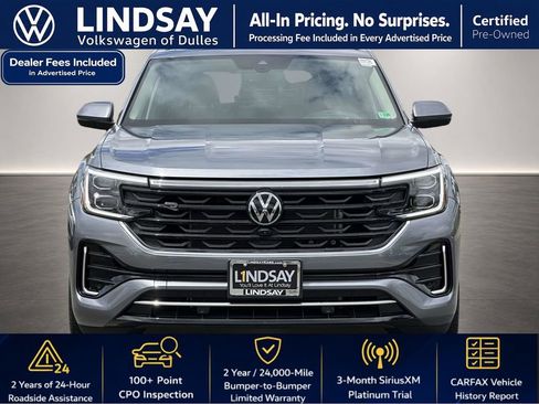 Certified 2025 Volkswagen Atlas SEL Premium R-Line AWD/4WD image 3