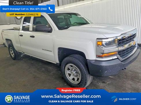 Used 2017 Chevrolet Silverado 1500 W/T w/ Trailering Package AWD/4WD image 5