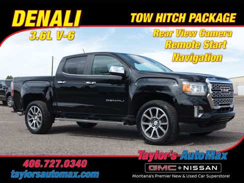 Used 2021 GMC Canyon Denali AWD/4WD image 1