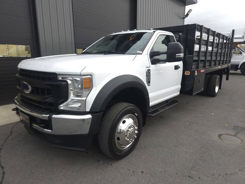 Used 2020 Ford F550 2WD Regular Cab Super Duty w/ Power Equipment Group image 2