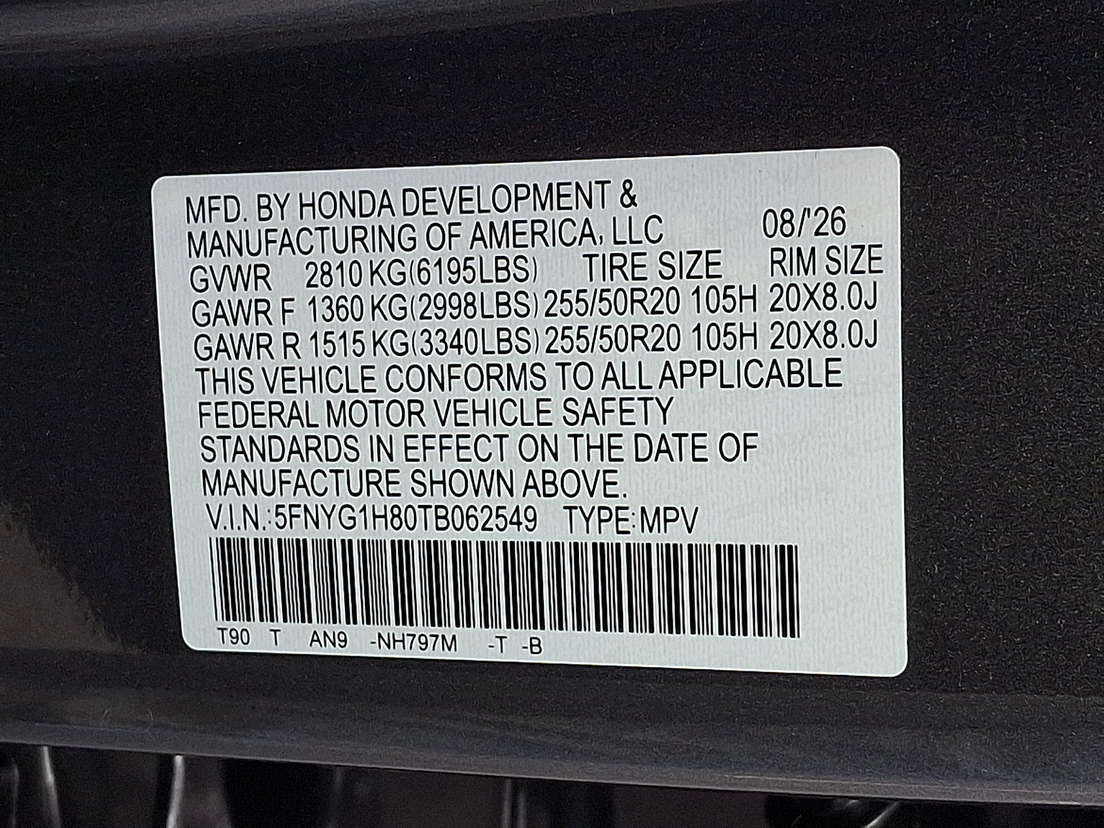 New 2026 Honda Pilot Elite image 10