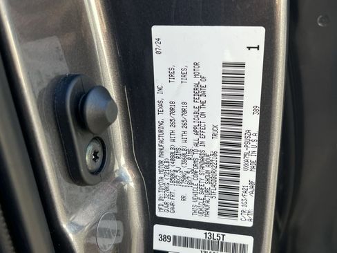 Used 2024 Toyota Tundra SR5 w/ SX Package image 35