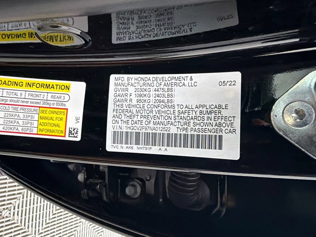 Used 2022 Honda Accord Touring image 33